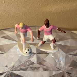 Kaskey 2004 Soccer Players Small set of 2 Players in Pink!